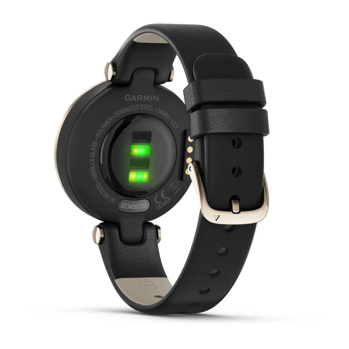 【美品】GARMIN Lily Classic Black Garmin Lily Classic Cream Gold-Black 010-02384-B1